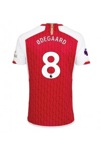 Arsenal Martin Odegaard #8 Fotballdrakt Hjemme Klær 2023-24 Korte ermer